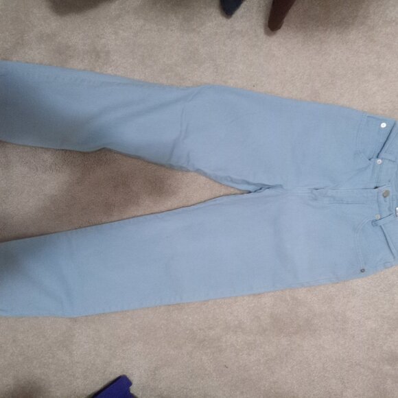 French Dressing brand powder blue jeans, made in Canada - Picture 5 of 5